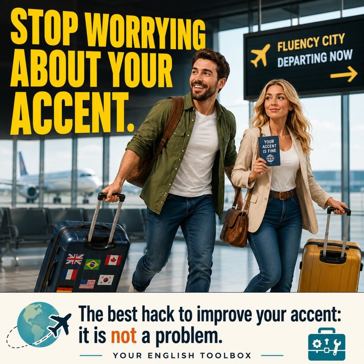 cover art for Do not worry about your English Accent