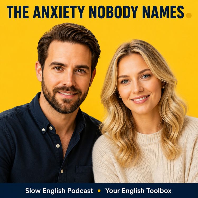 cover art for The ANXIETY related to languages that nobody names. Four ways to FIX IT.