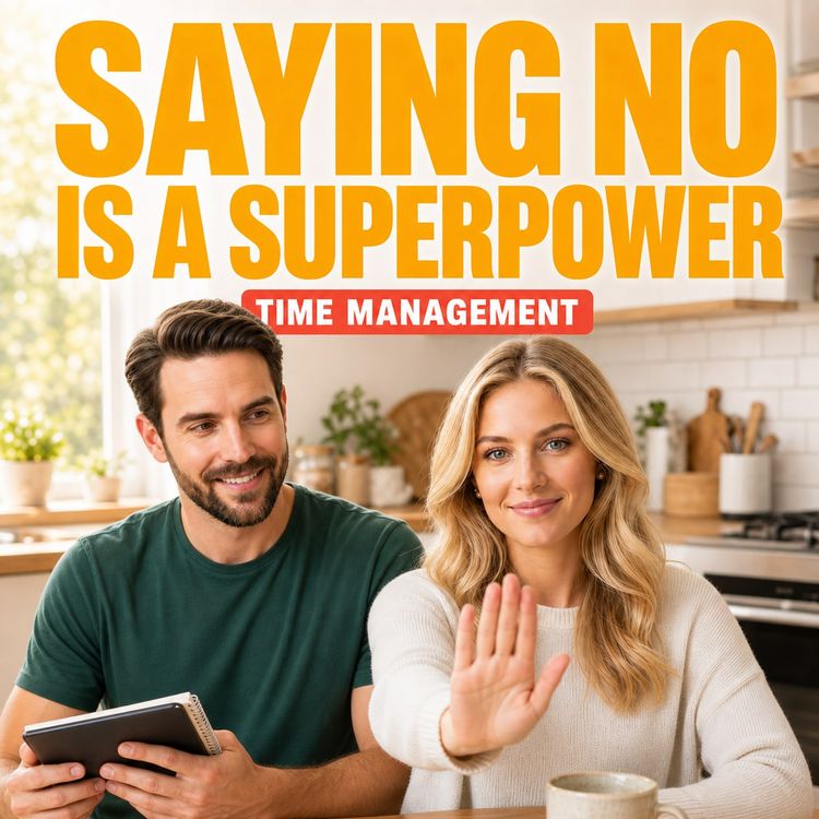 cover art for Why Saying No Is a Productivity Superpower