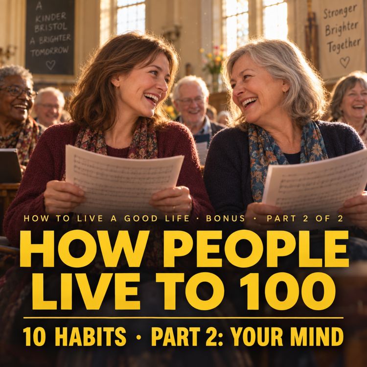 cover art for 10 Habits of People Who Live to 100 | Part 2: Your Mind