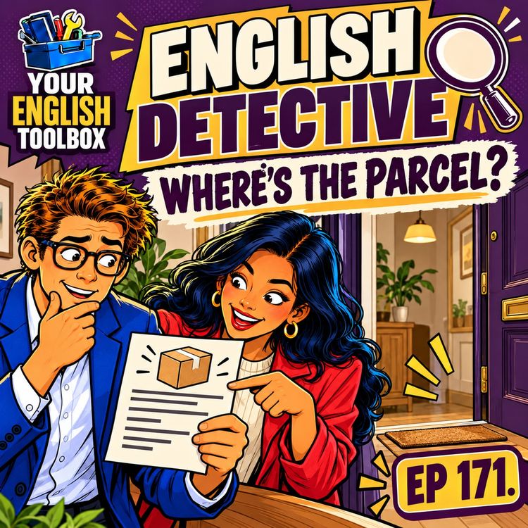 cover art for Where's the Parcel? A Delivery Message Mystery | English Detective