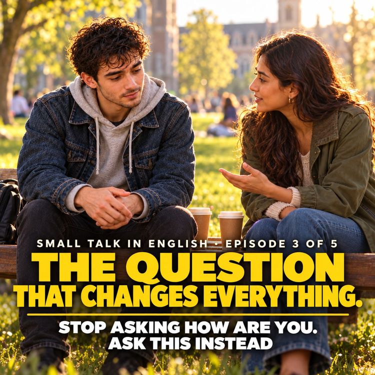 cover art for The Question That Changes Everything | Small Talk in English, Episode 3