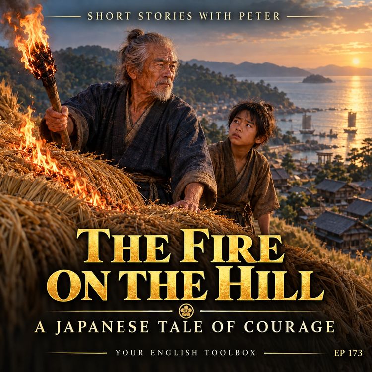 cover art for Short Stories with Peter: The Fire on the Hill