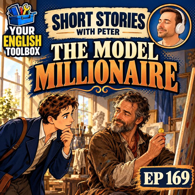 cover art for Short Stories with Peter: The Model Millionaire by Oscar Wilde (Abridged B1–B2)