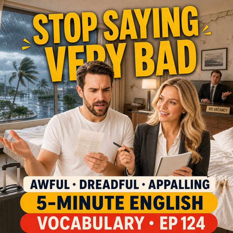 cover art for Stop Saying “Very Bad”: Awful, Dreadful or Appalling?