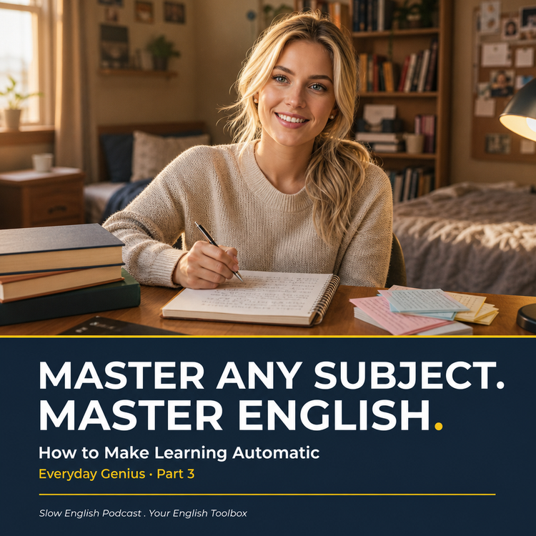 cover art for Master Any Subject, Master English: How to Make Learning Automatic