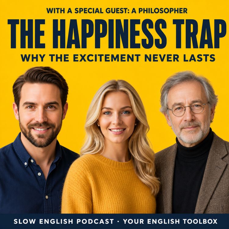 cover art for The Happiness Trap: Why the Excitement Never Lasts