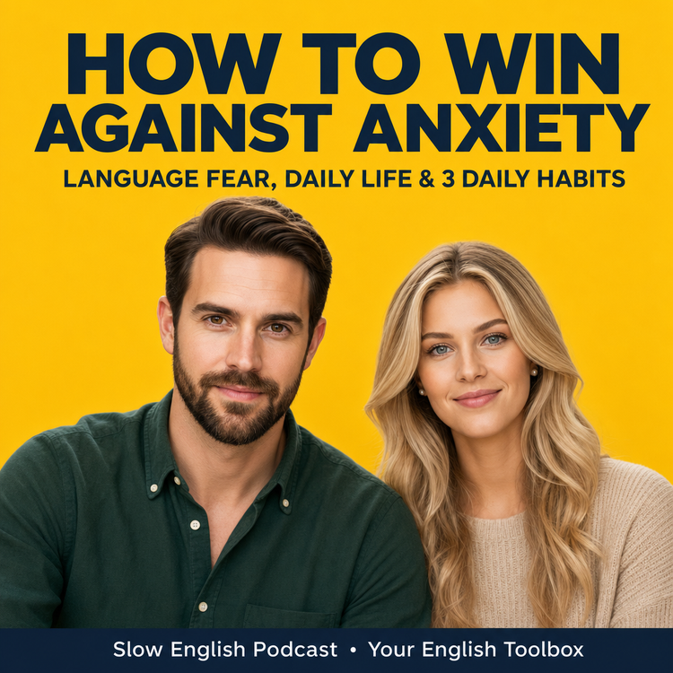 cover art for How to Win Against Anxiety: Language Fear, Daily Life and 3 Daily Habits