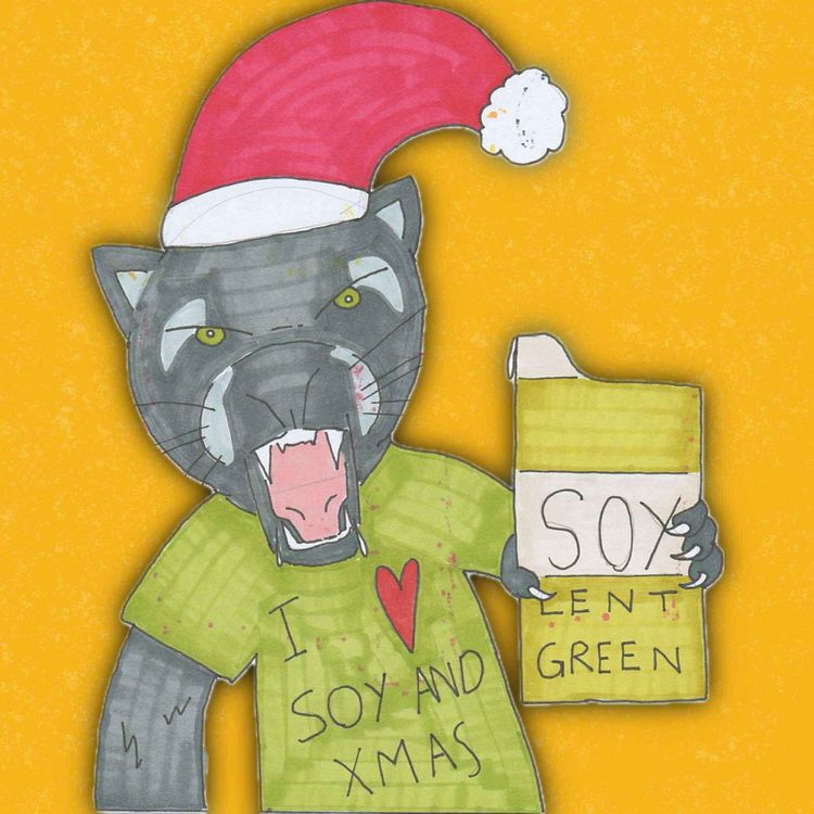cover art for Christmas Panther & SOY-lent Green