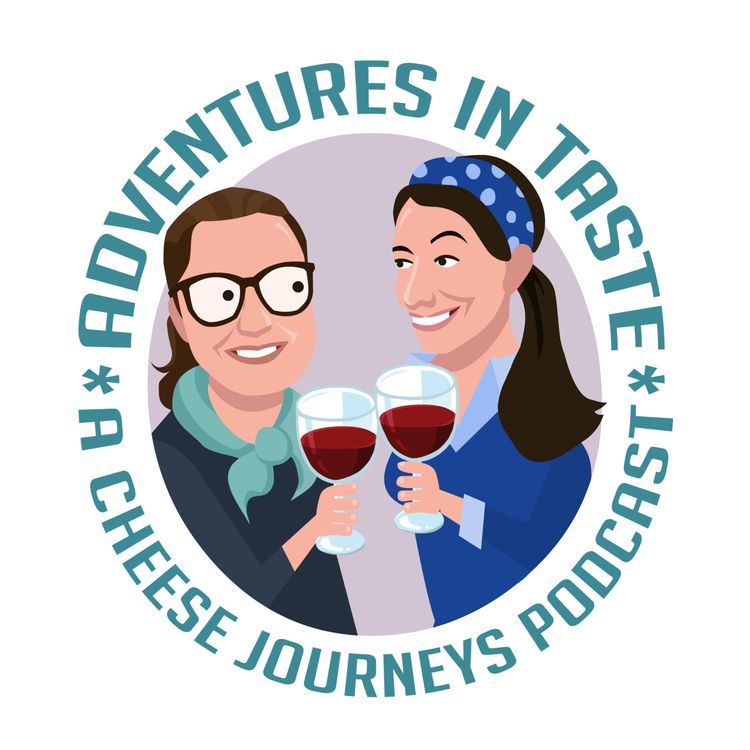 cover art for Emily Fouilleroux and Hanna Shaps - Wine and Cheese experts and Americans in France