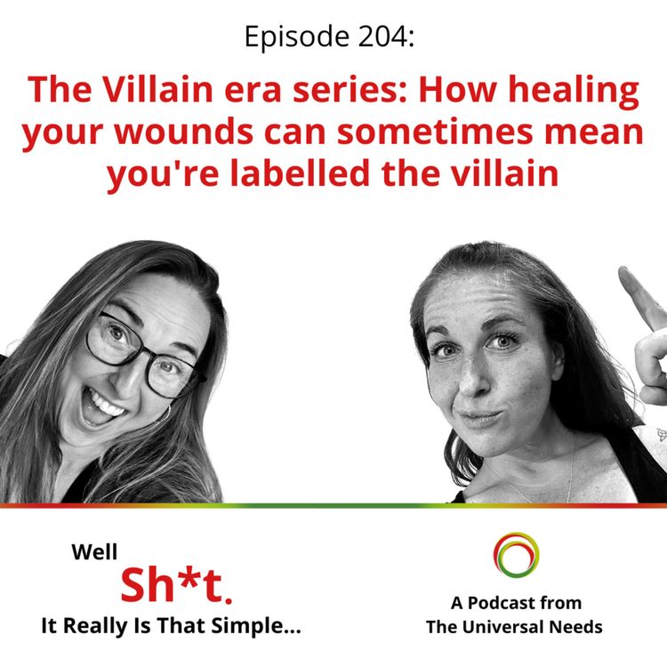 cover art for Episode 204 - The Villain era series: How healing your wounds can sometimes mean you're labelled the villain