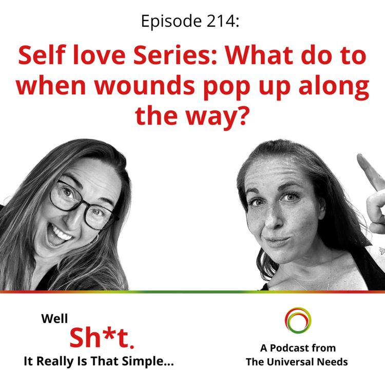 cover art for Episode 214 - Self love Series: What do to when wounds pop up along the way?