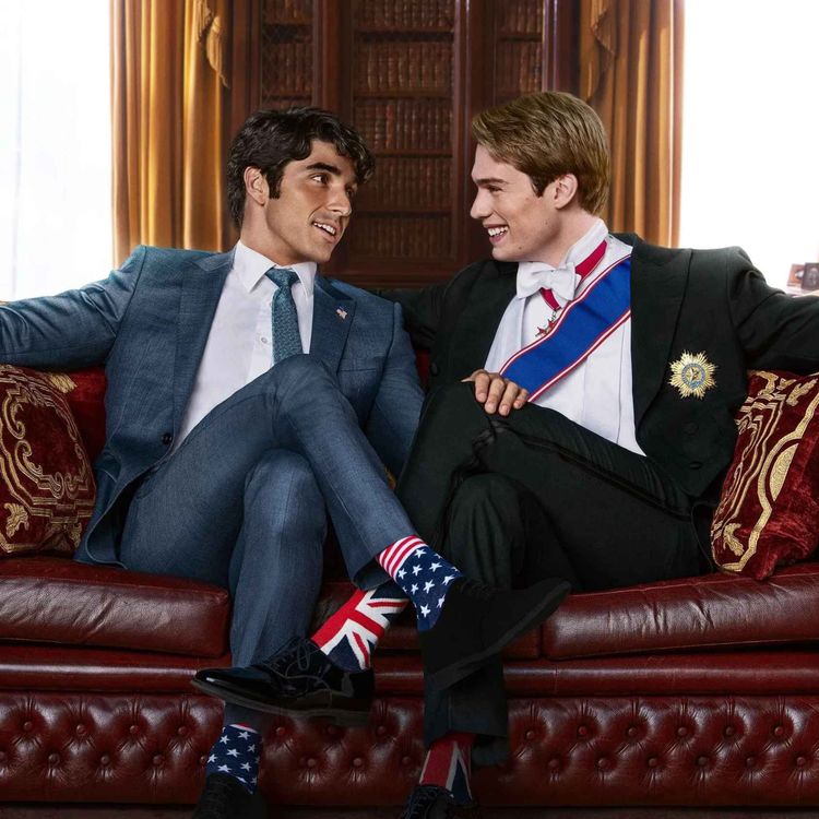 cover art for Red, White & Royal Blue