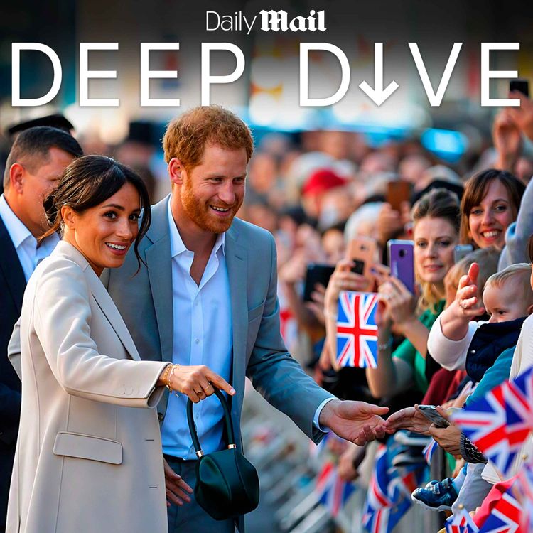 cover art for Why Now? Inside Harry and Meghan's Return to Britain