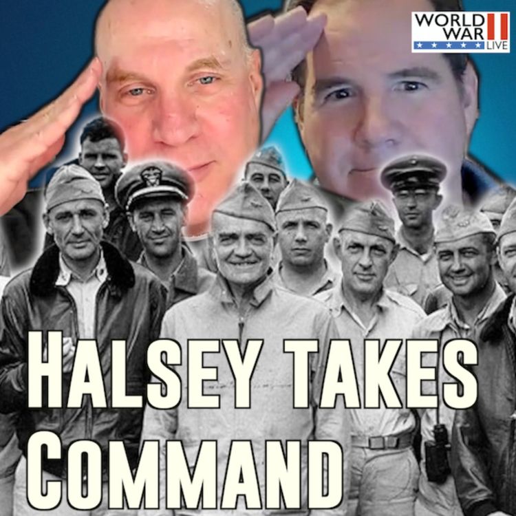 cover art for The Battle of Guadalcanal - Episode 4: Halsey Takes Command