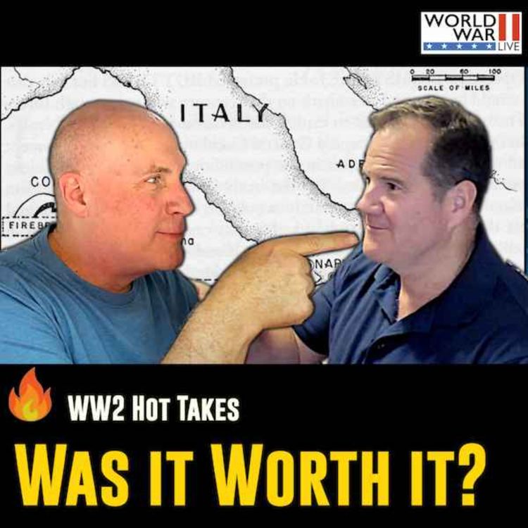 cover art for The Italian Campaign Debate | WW2 Hot Takes