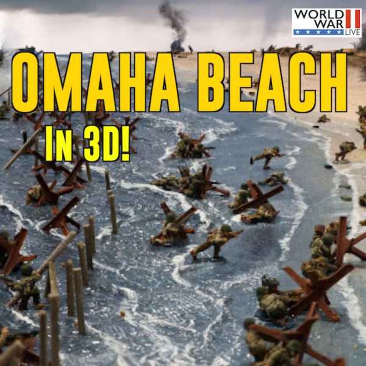 cover art for Omaha Beach in 3D: The Story Behind Keith Rocco's Incredible Diorama