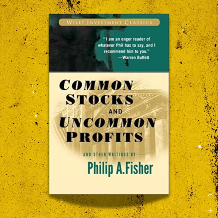 cover art for Common Stocks and Uncommon Profits — Philip Fisher