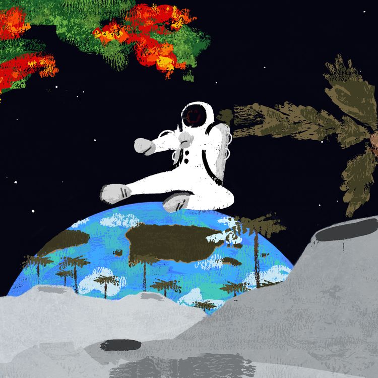 cover art for 6. “Boricua en la luna” — la distancia de la luna