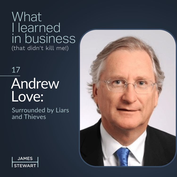 cover art for Andrew Love: Surrounded by Liars and Thieves