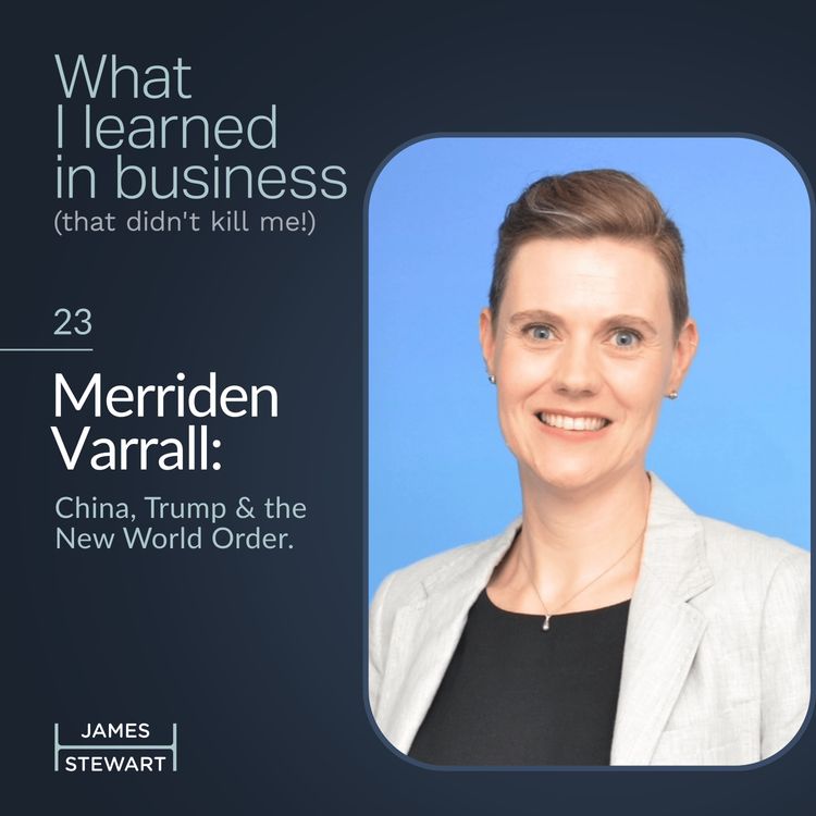 cover art for Merriden Varrall: China, Trump & the New World Order.