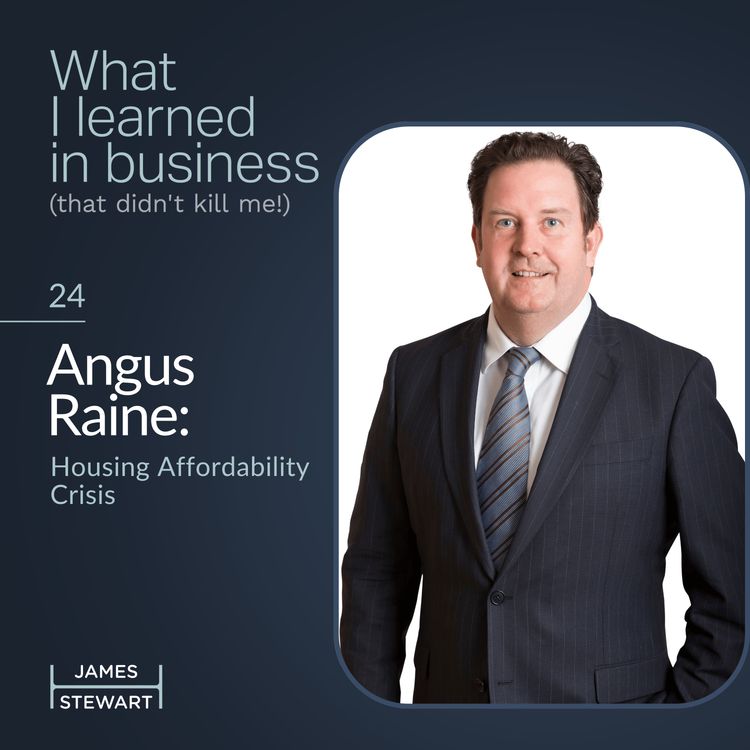 cover art for Angus Raine: Housing Affordability Crisis.