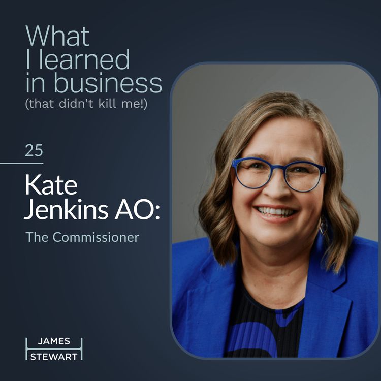 cover art for Kate Jenkins AO: The Commissioner.