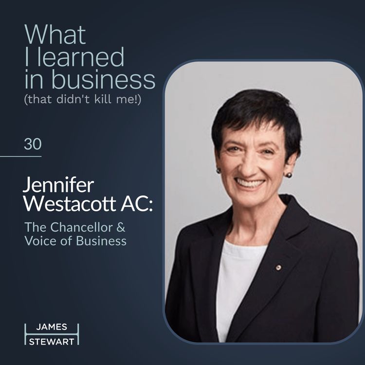 cover art for Jennifer Westacott AC: The Voice of Business