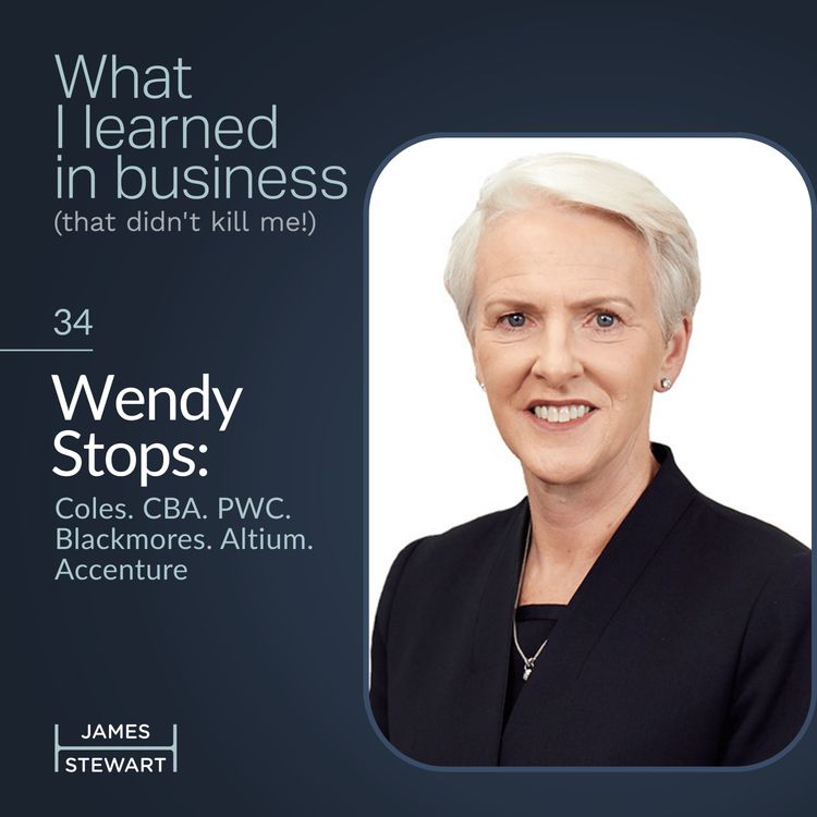 cover art for Wendy Stops: Coles. CBA. PWC. Blackmores. Altium. Accenture.