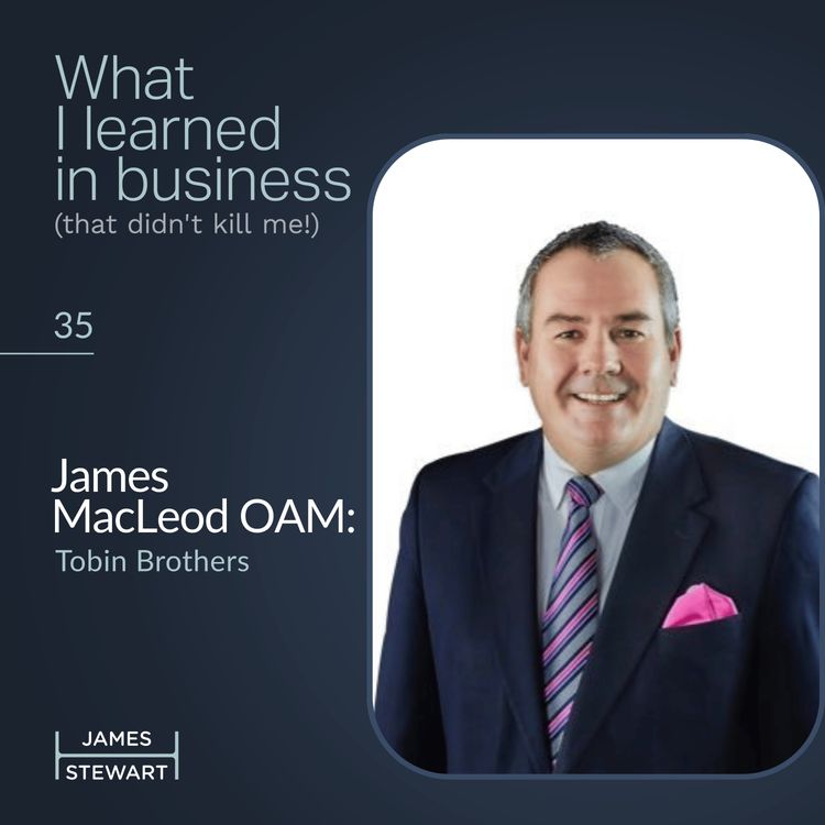 cover art for James MacLeod OAM: Tobin Brothers.