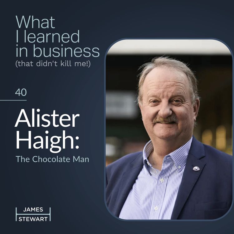 cover art for Alister Haigh: The Chocolate Man