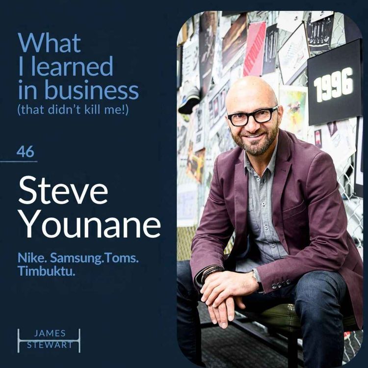 cover art for Stephen Younane: Nike. Samsung. Toms. Timbuktu.