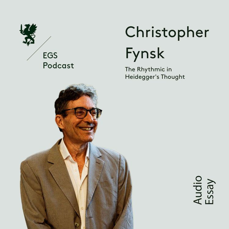 cover art for Christopher Fynsk - The Rhythmic in Heidegger's Thought