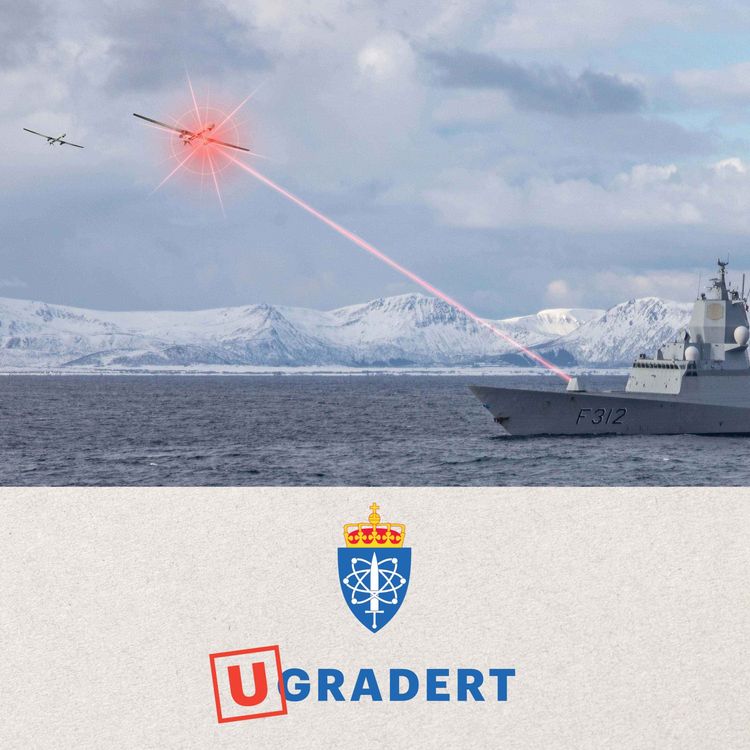 cover art for Laservåpen i Forsvaret