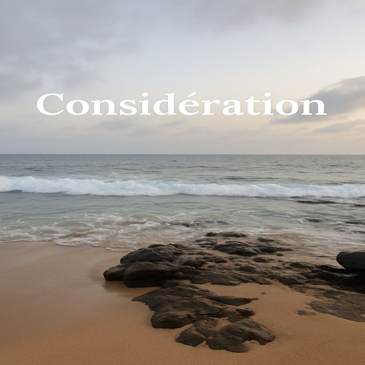 cover art for Considération