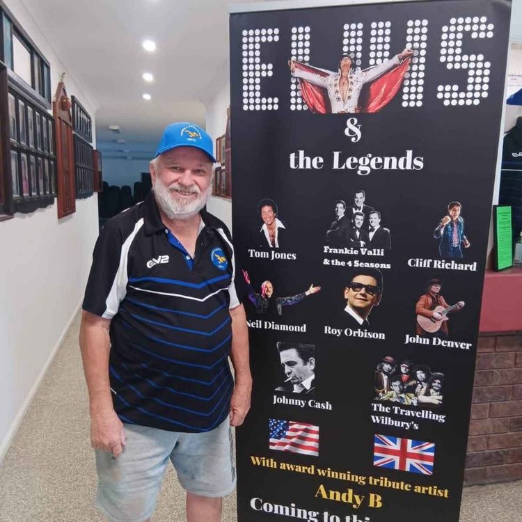 cover art for Elvis and the Legends Are Coming to Goodna