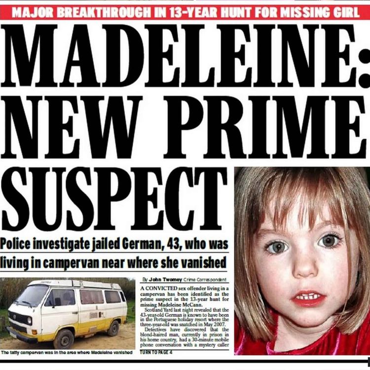 cover art for E03 | The Disappearance of Madeleine McCann