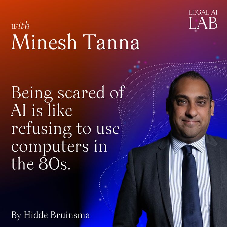 cover art for Minesh Tanna - Being scared of AI is like refusing to use computers in the 80s