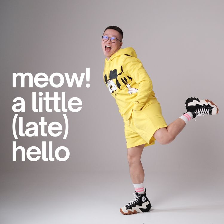 cover art for Ep #112 - MEOW! A Little (Late) Hello