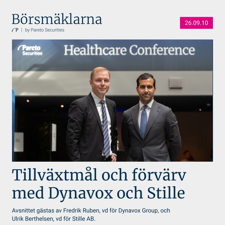 cover art for Tillväxtmål och förvärvsstrategier med Dynavox och Stille