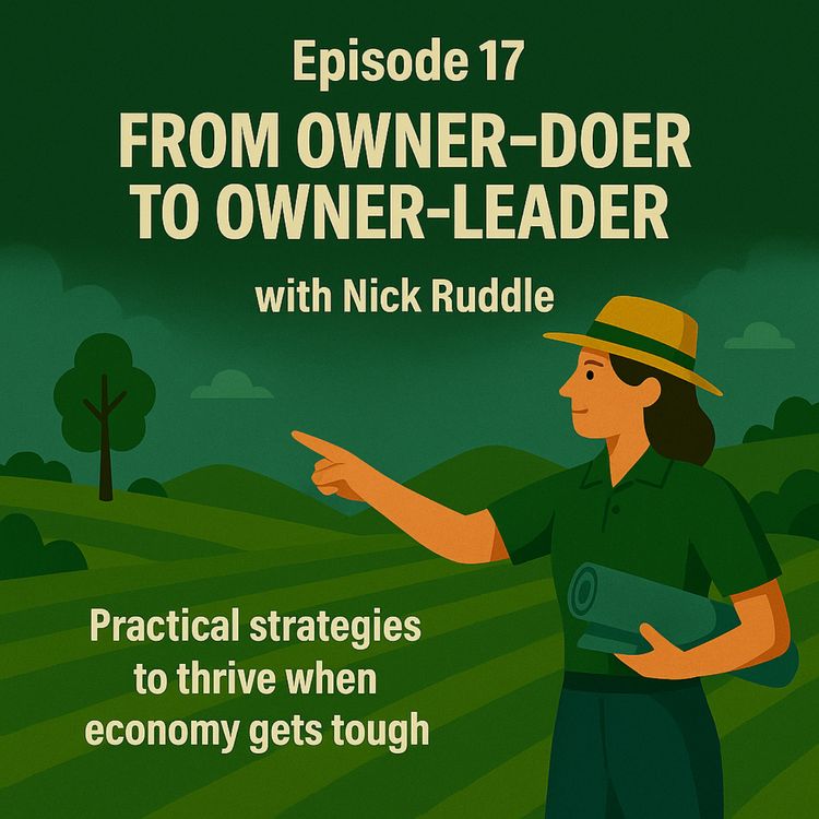 cover art for From Owner‑Doer to Owner‑Leader