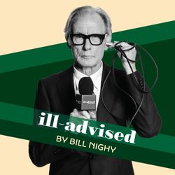 cover art for ill-advised by Bill Nighy