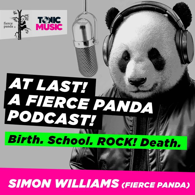 cover art for Episode #7 - Simon Williams (Fierce Panda)