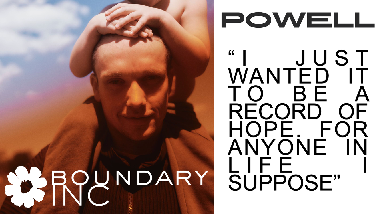 cover art for Powell : New Music, Recovery and the Art of Letting Go