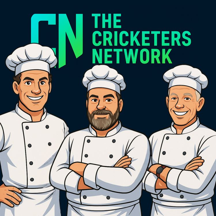 cover art for The Cricketers Network Podcast Episode 4