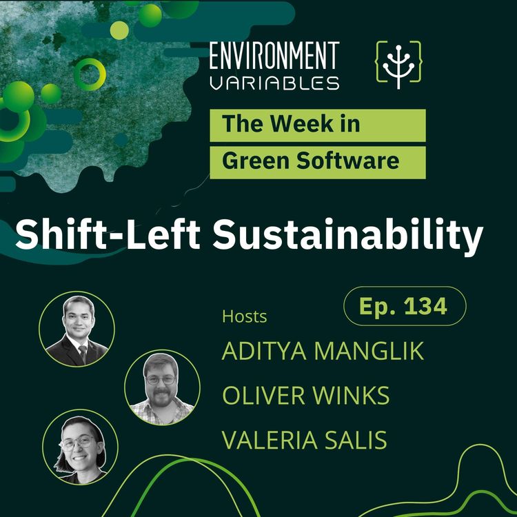 cover art for The Week in Green Software: Shift-Left Sustainability
