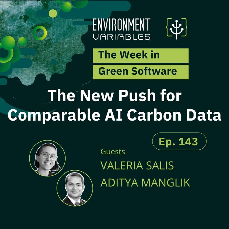 cover art for TWiGS: The New Push for Comparable AI Carbon Data  