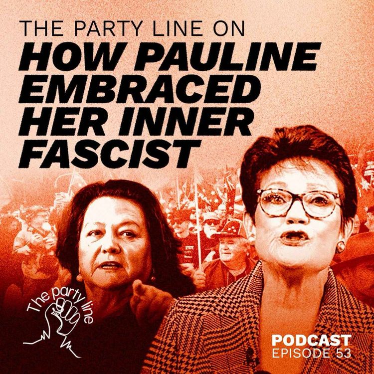 cover art for The Party Line on how Pauline embraced her inner fascist
