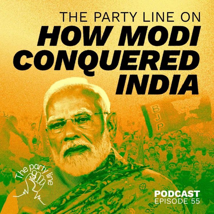cover art for The Party Line on how Modi conquered India