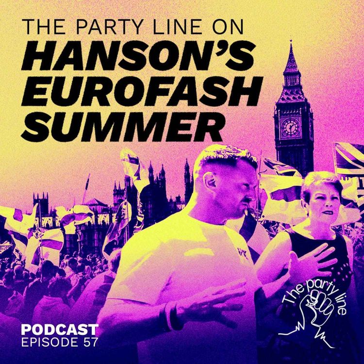 cover art for The Party Line on Hanson’s Eurofash Summer 